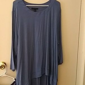 Women's blue/gray tunic